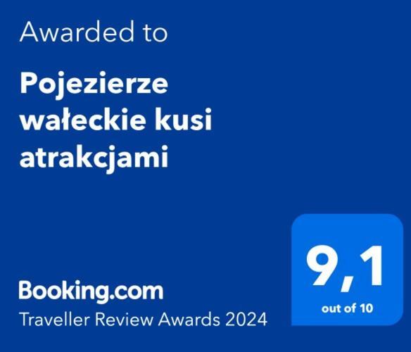 Appartement Pojezierze Waleckie Kusi Atrakcjami à Wałcz Extérieur photo